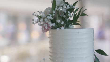 A-Slow-Motion-Panning-shot-of-a-Wedding-Cake