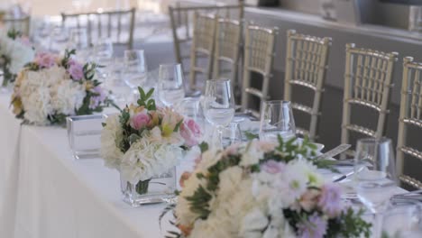 A-set-table-at-a-wedding
