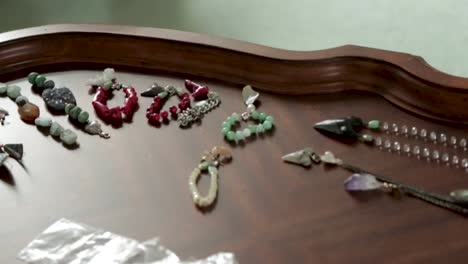 Jewelry-on-a-Wooden-Tabletop