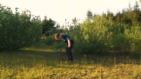 Slow-motion-footage-of-teenager-doing-a-somersault-outdoors