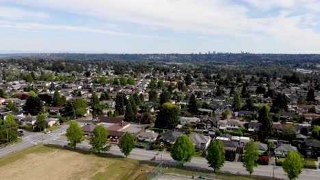 A-Drone-Shot-of-a-suburban-neighbourhood