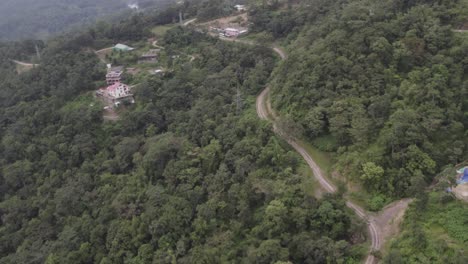 Filmaufnahmen-Aus-Der-Luft-Von-Wäldern-In-Den-Nagaland-Hügeln