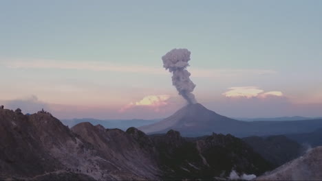 Volcano-eruption-at-Sumatra-Indonesia