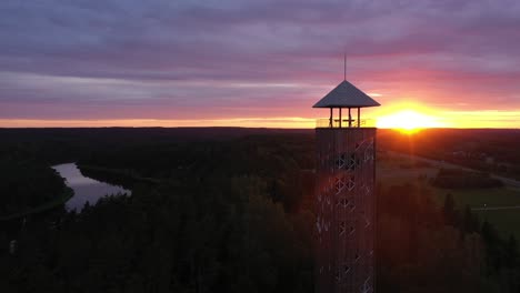 Torre-De-Observación-De-Birstonas:-La-Torre-Más-Alta-De-Este-Tipo-En-Lituania