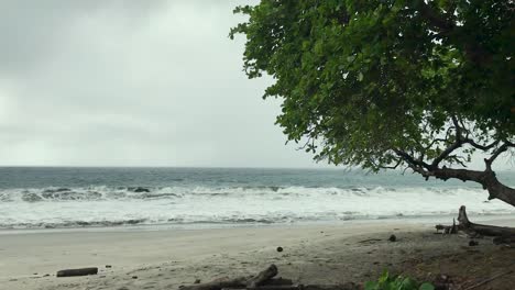 Waves-on-a-moody-morning-on-the-beach-in-Costa-Rica