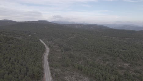 aerial-view-from-a-mountain-road