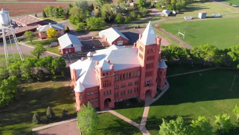 Luftaufnahme-Der-Schlosskirche-In-Colorado