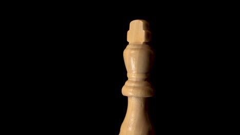 Macro-slide,-king-chess-figure