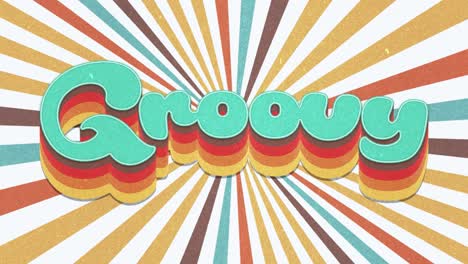 "Groovy"-Animated-Retro-Text