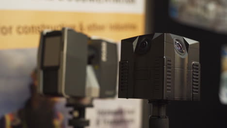 High-tech-360-degree-cameras-at-a-trade-show