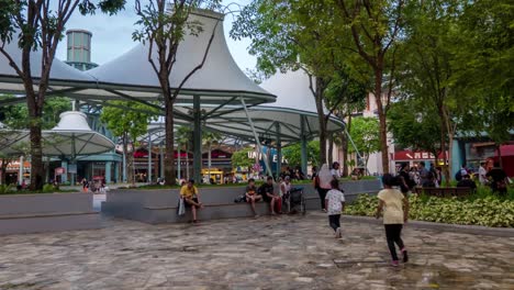 A-Hyperlapse-Video-Of-The-Entrance-Of-Universal-Studios-Singapore