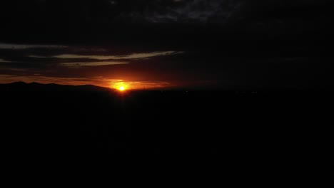 Glendale-Arizona-Aerial--sunset-Shot