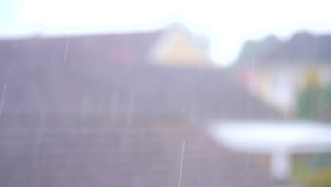 blurry-rain-outside-the-house
