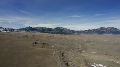 Aerial-View-of-mountains-and-wind-turbine