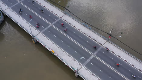 Top-down-view-of-modern-bridge-across-a-river