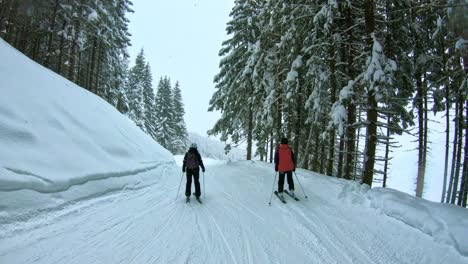Skiurlaub-In-Den-Bergen