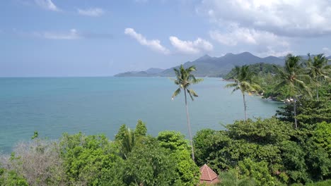 Antena-De-Koh-Chang,-Hermosa-Isla-Tropical-En-Tailandia,-Asia