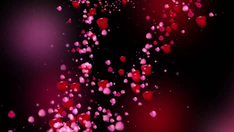 Red-and-Dark-love-Abstract-Motion-background