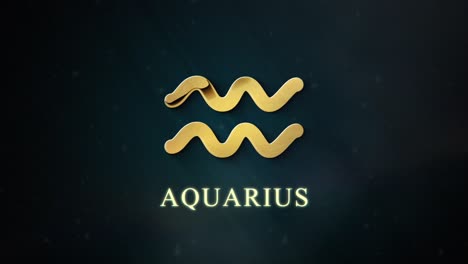 3D-intro-in-gold-of-the-Astrological-sign-Aquarius