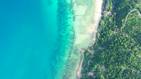 Strandhintergrund-Der-Tropischen-Insel