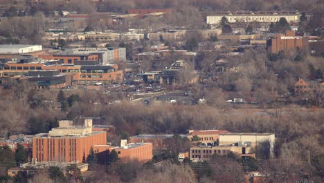 Aerial-view-of-industrial-area-in-Boulder,-Colorado