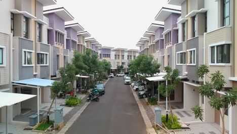 Eigentum-Immobilien-Wohnblocks-Von-Serpong-Indonesien