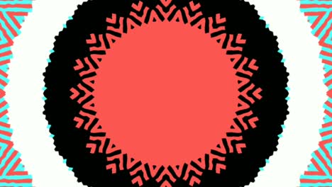 Graphic-effect-emerging-from-the-center-and-rotating-in-red-and-black
