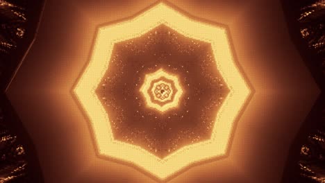Motion-graphics-representing-spiritual-enlightenment-through-healing-golden-symbols-emitting-from-the-center