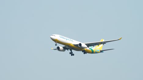 Cebu-Pacific-Airbus-A330-343-Rp-c3343-Nähert-Sich-Vor-Der-Landung-Auf-Dem-Flughafen-Suvarnabhumi-In-Bangkok-In-Thailand