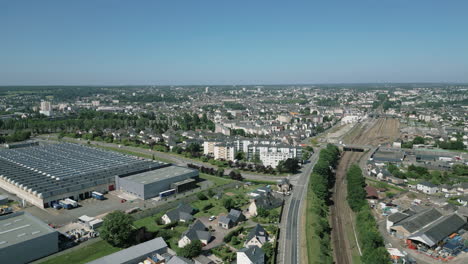 Laval-industrial-area,-Mayenne-in-France