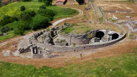 Aerial-view-of-Surviving-ruins-of-Bergama-Asklepion-an-ancient-medical-center