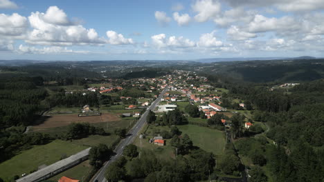 Drone-Angle-of-Small-Town-on-the-Spanish-Countryside