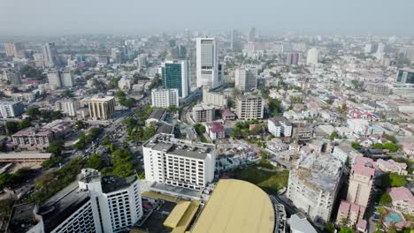 Victoria-Island,-Lagos-Nigeria--December-20-2022:-Cityscape-of-Victoria-Island,-a-luxurious-business-and-residential-district-in-Lagos