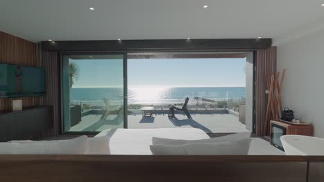 Dolly-right-showing-the-stunning-views-from-the-master-bedroom-in-a-seafront-villa