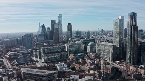 City-of-London-aerial-Drone-shot-skyscrapers