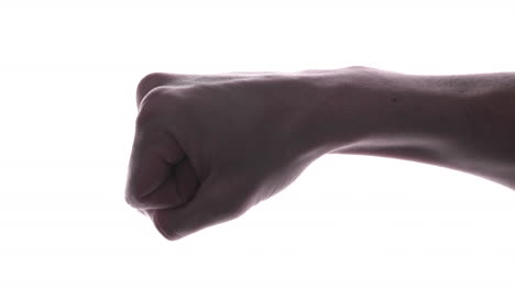 Fist-Of-A-Caucasian-Hand-Gesture-Isolated-Over-White-Background