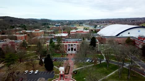 East-Tennessee-State-University-Campus-Antenne,-Etsu,-Johnson-City,-Tennessee