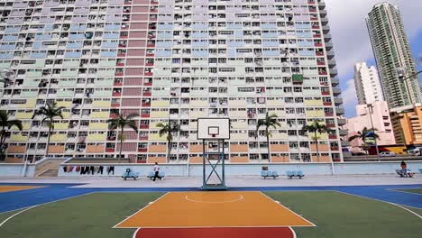 Choi-Hung-Urbanización-De-Viviendas-Públicas-Kowloon,-Hong-Kong