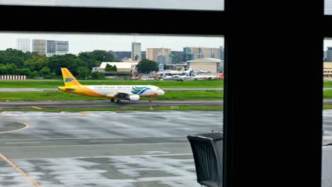 A-Cebu-Pacific-Air-plane-taxies-toward-the-runway-to-get-ready-for-takeoff