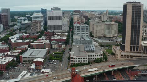 Aerial-of-Richmond-financial-district