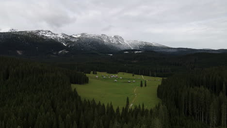 Javornik-Mountain-pasture-in-Pokljuka-Alpine-Forest