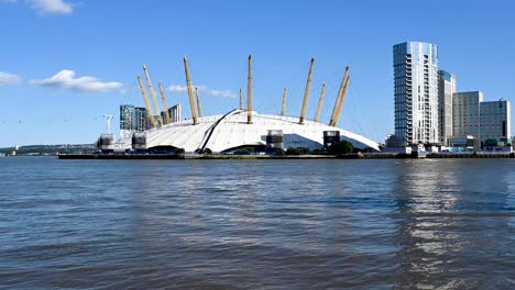 Time-lapse-of-The-O2-Arena-waterfront