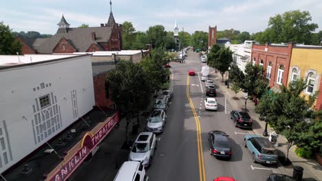 franklin-tennessee-downtown-aerial-in-4k