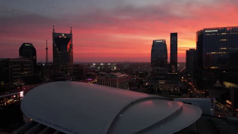 sunrise-aerial-pullout-nashville-tennessee