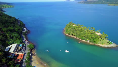 Drone-view-of-a-small-islet-near-the-coastline