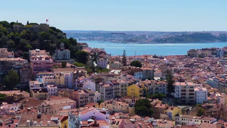 Lissabon-Portugal-Ansicht-Von-Oben