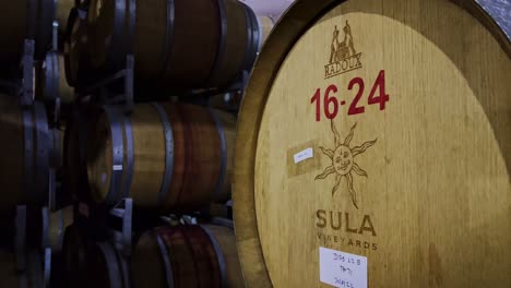 A-shot-of-a-wine-cask-in-Sula-wine-storage-cellar