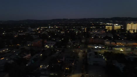 aerial-view-of-city-at-dusk