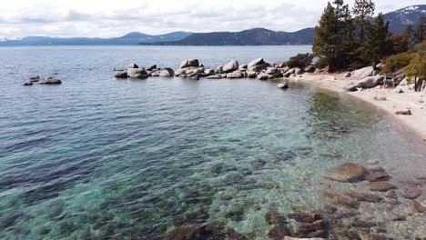 Luftüberführung:-Ostufer-Von-Lake-Tahoe;-Outdoor-Abenteuer