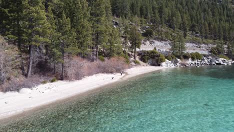 Lake-Tahoe;-East-Shore-Beach-And-Recreational-Trail